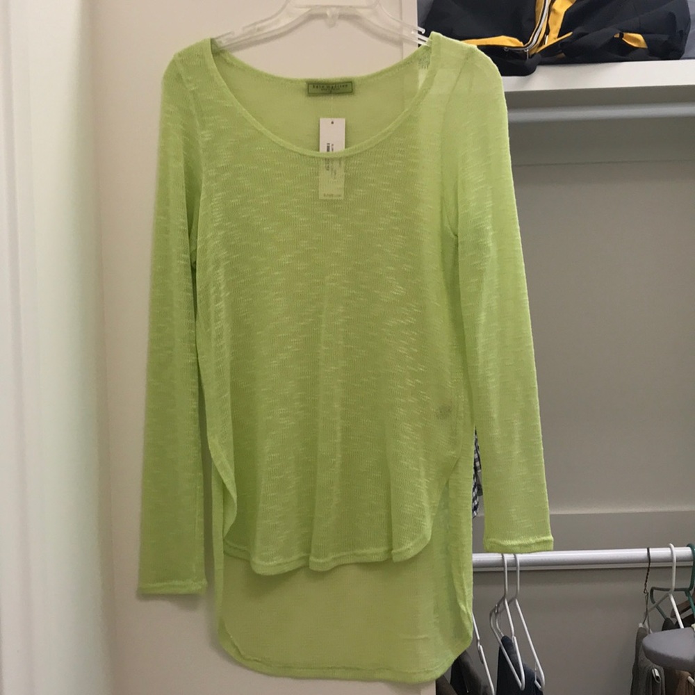 L/s tiered sweater